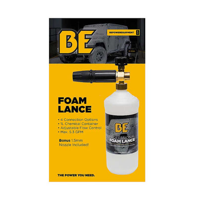 BE Pressure Washer Foam Gun / Lance