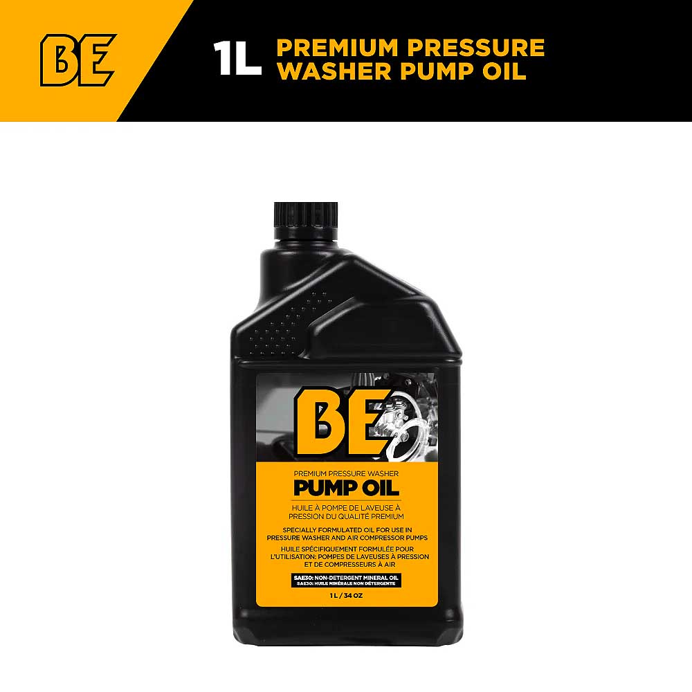 BE 1L Pressure Washer Pump Oil