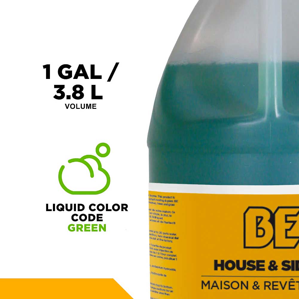 BE 1 Gallon House and Siding Detergent