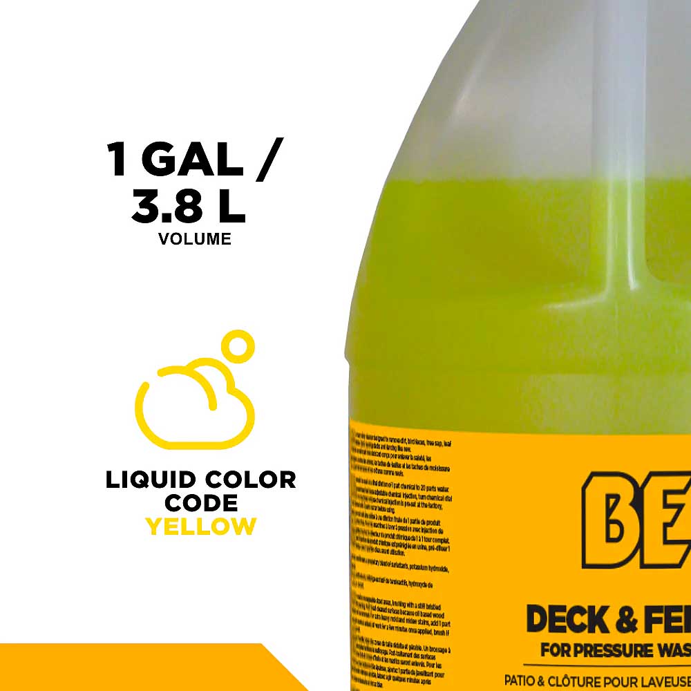 BE 1 Gallon Deck and Fence Detergent