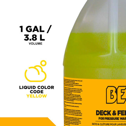 BE 1 Gallon Deck and Fence Detergent