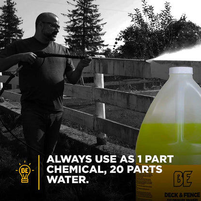 BE 1 Gallon Deck and Fence Detergent