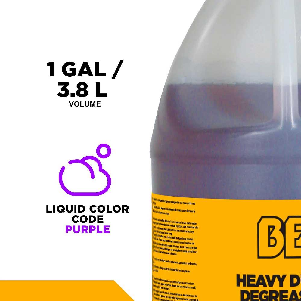 BE 1 Gallon Heavy Duty Degreaser