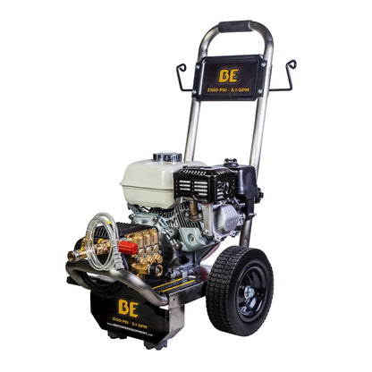 BE B3165HSGS 3100 PSI 3.1 GPM Cold Water Gas Pressure Washer