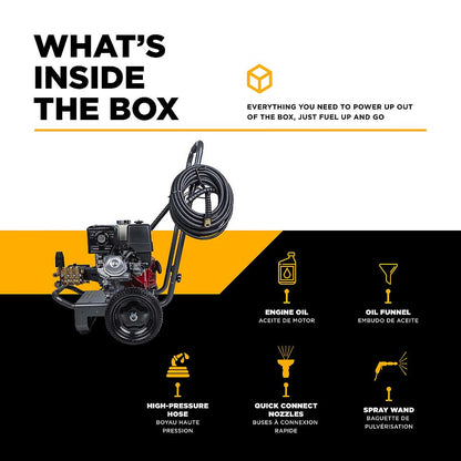 BE B4213HA 4200 PSI 4.2 GPM Cold Water Gas Pressure Washer