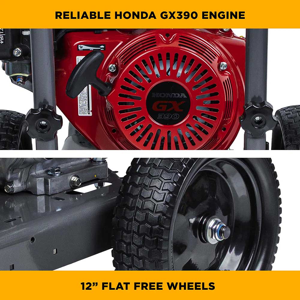 BE B4213HA 4200 PSI 4.2 GPM Cold Water Gas Pressure Washer