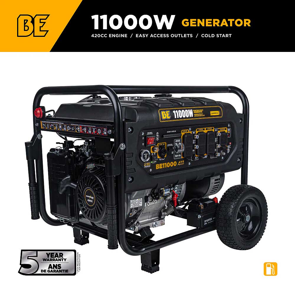 BE BE11000 1000 Watt  420cc Generator