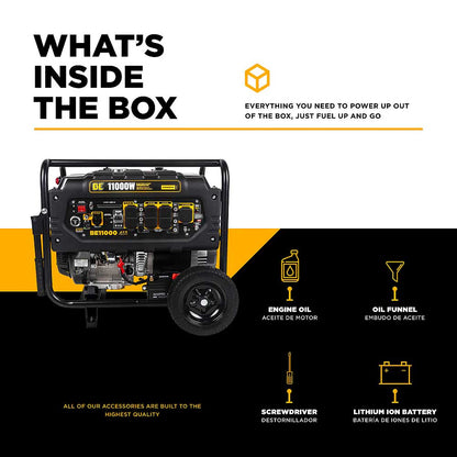 BE BE11000 1000 Watt  420cc Generator
