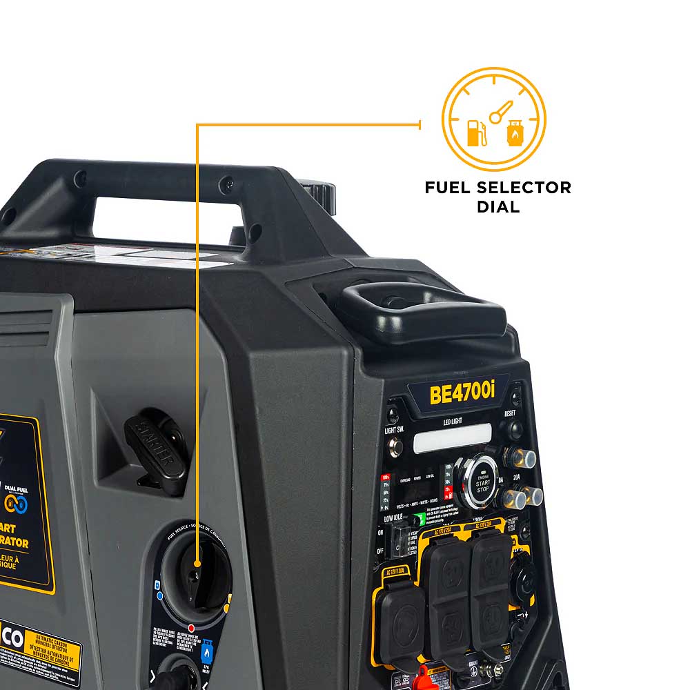 BE BE4700ID 4700 Watt 160cc Digital Inverter Generator