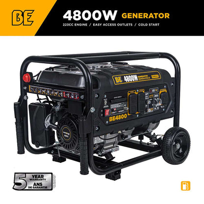 BE BE4800 4800 Watt Generator