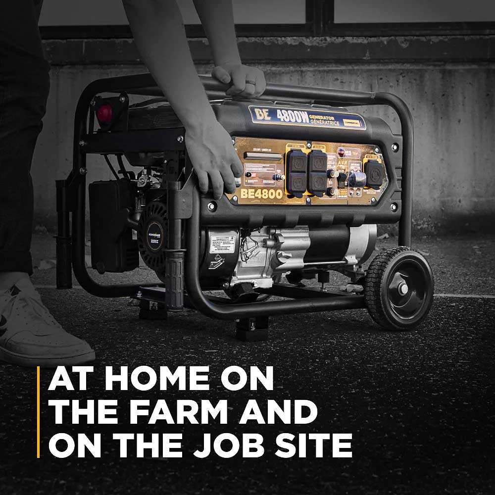 BE BE4800 4800 Watt Generator