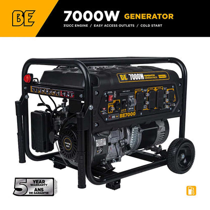 BE BE7000 7000 Watt 312cc Generator