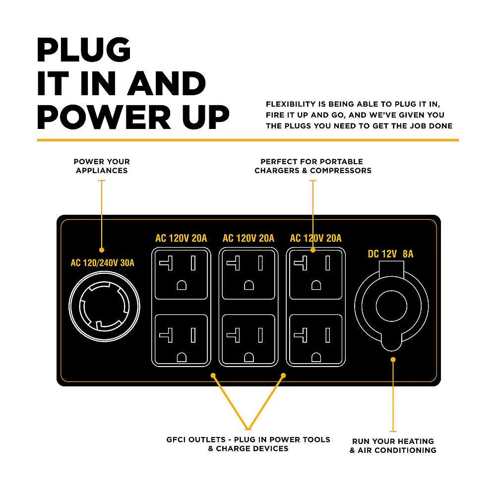 BE BE7000 7000 Watt 312cc Generator