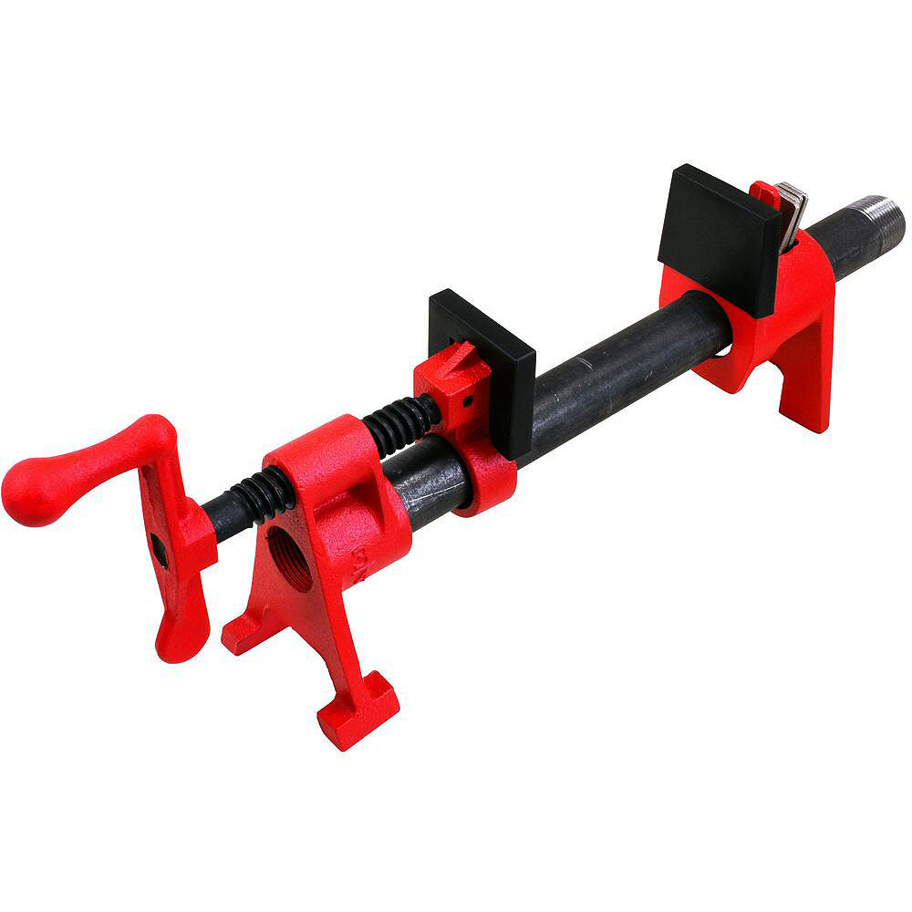 BESSEY H-Style Pipe Clamp Fixture Set for 3/4in Black Pipe