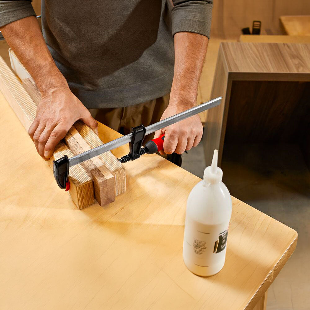 BESSEY TG+2K 4in x 12in Light Duty F-Clamp with 2K handle