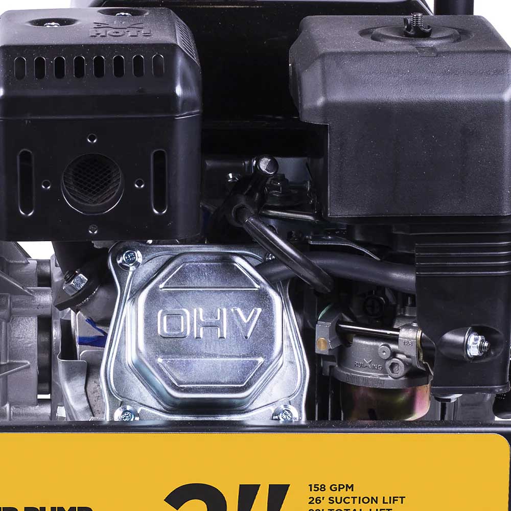 BE WP-2070S 33PSI 158GPM Water Transfer Pump with Powerease 225 Engine