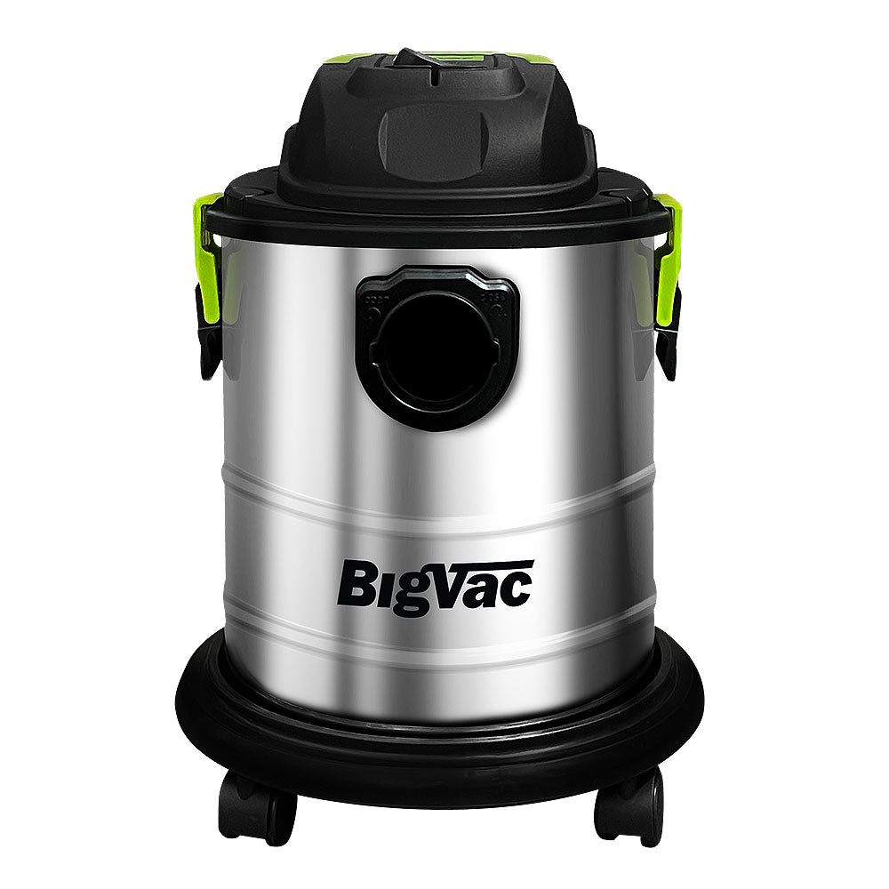 BigVac 55034 5-Gallon Wet/Dry Stainless Steel Vacuum