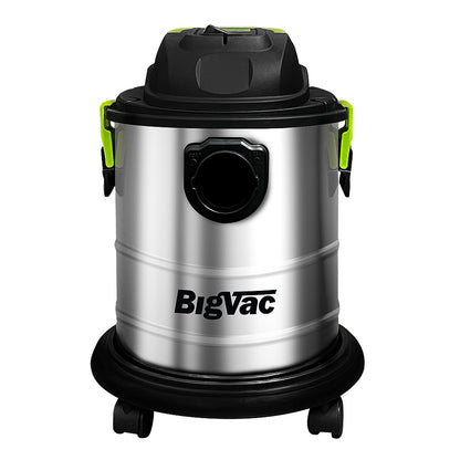 BigVac 55034 5-Gallon Wet/Dry Stainless Steel Vacuum