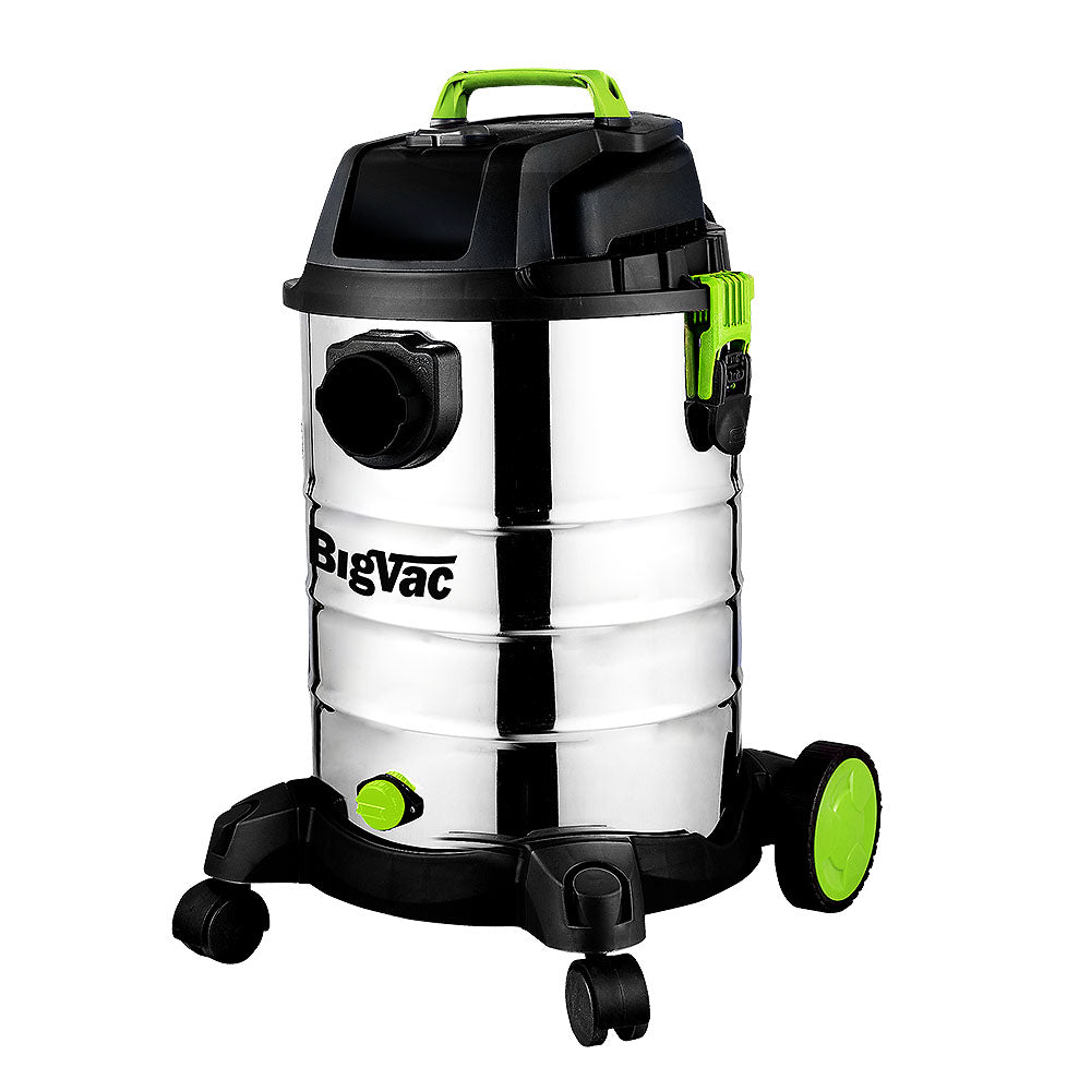 BigVac 55035 8-Gallon Wet/Dry Stainless Steel Vacuum
