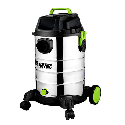 BigVac 55035 8-Gallon Wet/Dry Stainless Steel Vacuum