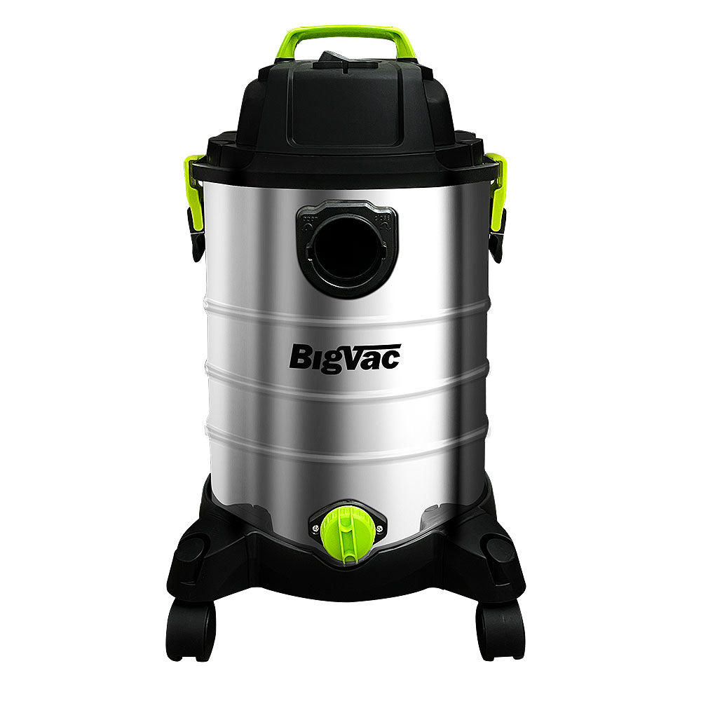 BigVac 55035 8-Gallon Wet/Dry Stainless Steel Vacuum