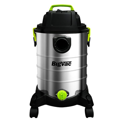 BigVac 55035 8-Gallon Wet/Dry Stainless Steel Vacuum