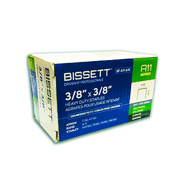 Bissett Staple A11/T50 3/8in x 3/8in EG 5M