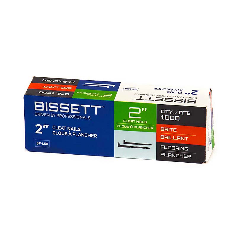 Bissett Flooring Cleat 16G 2in 1M