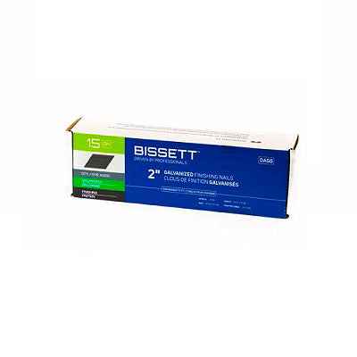 Bissett Finish Nail 15 Gauge Da 2in EG
