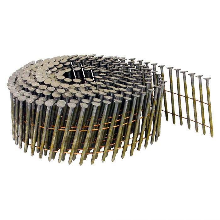 Bissett 1-3/4in X .120 Coil Roofing Nails - 7200pk