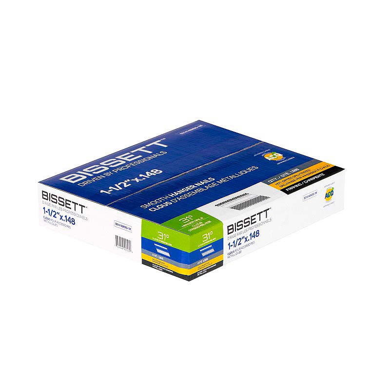 Bissett Hanger Nails 1-1/2in.148 HDG 1M