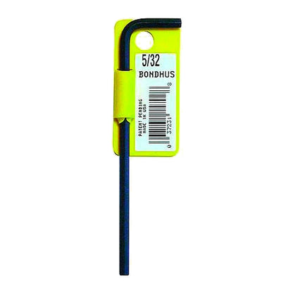Bondhus BH15909 SAE 5/32in Hex End L-Wrench - Long Arm