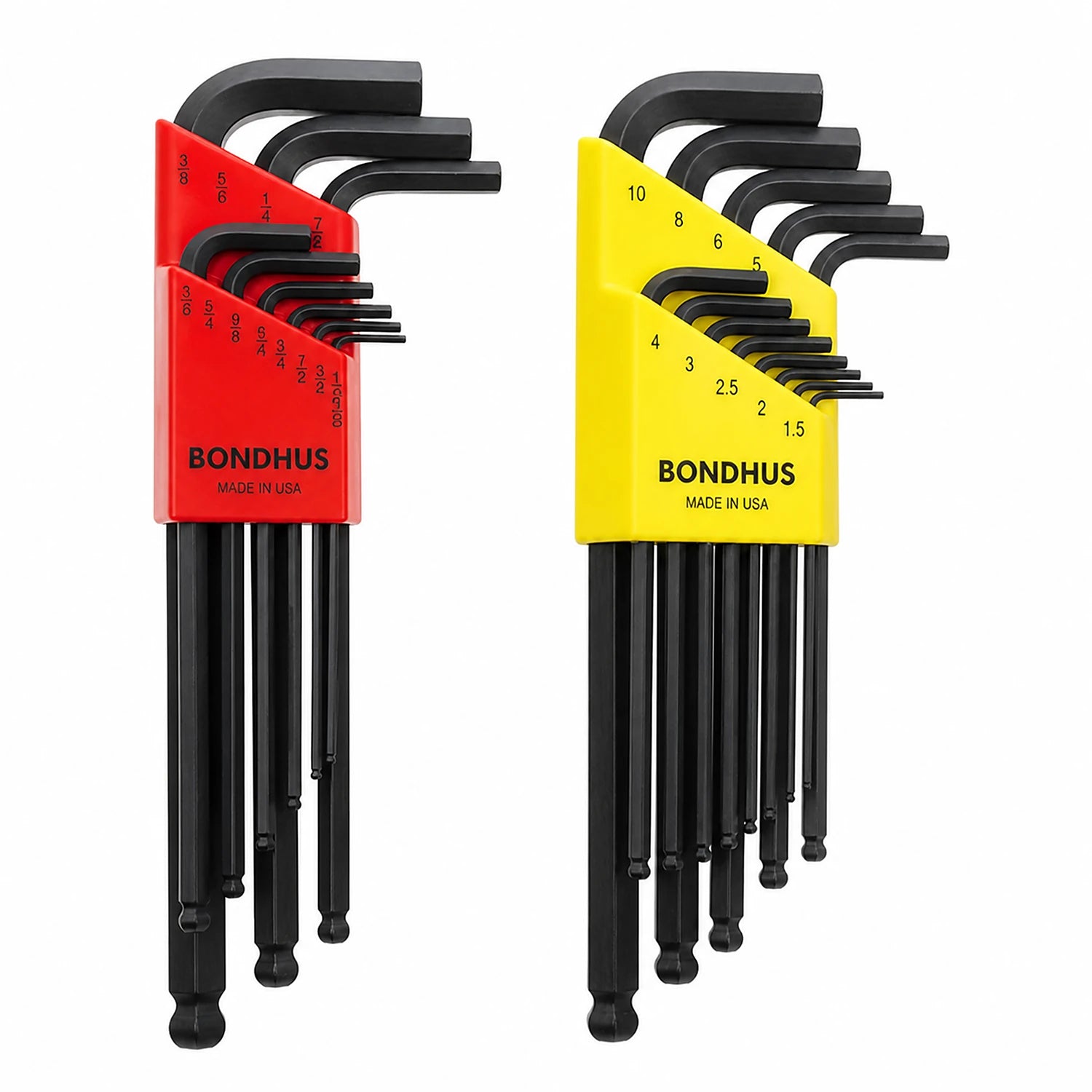 Bondhus 22pc SAE/Metric Ball End L-Wrench Set