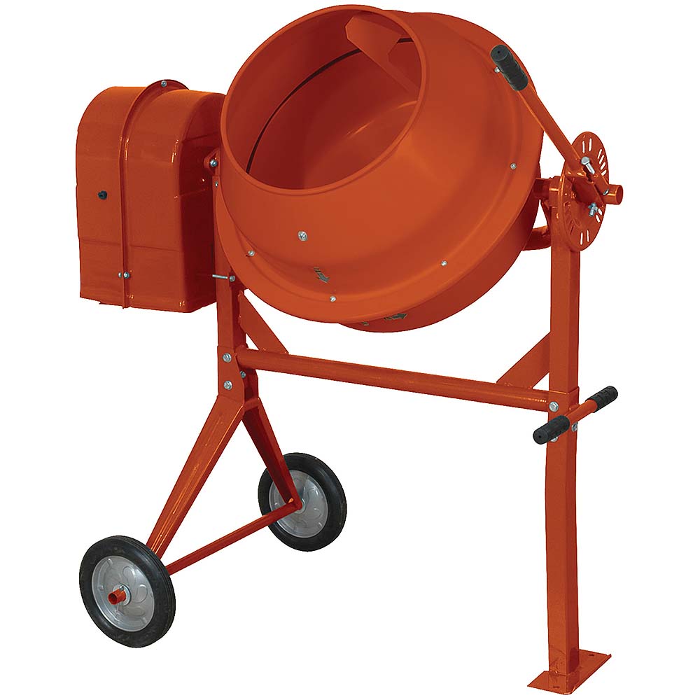 ROK M001450 3.5 Amp 3-1/2 cu. ft. Portable Cement Mixer