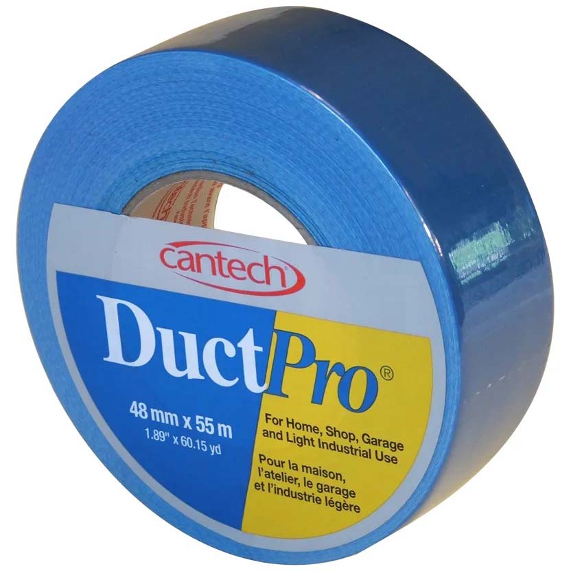 Cantech 48mm x 55m 9 Mil Blue Duct Tape
