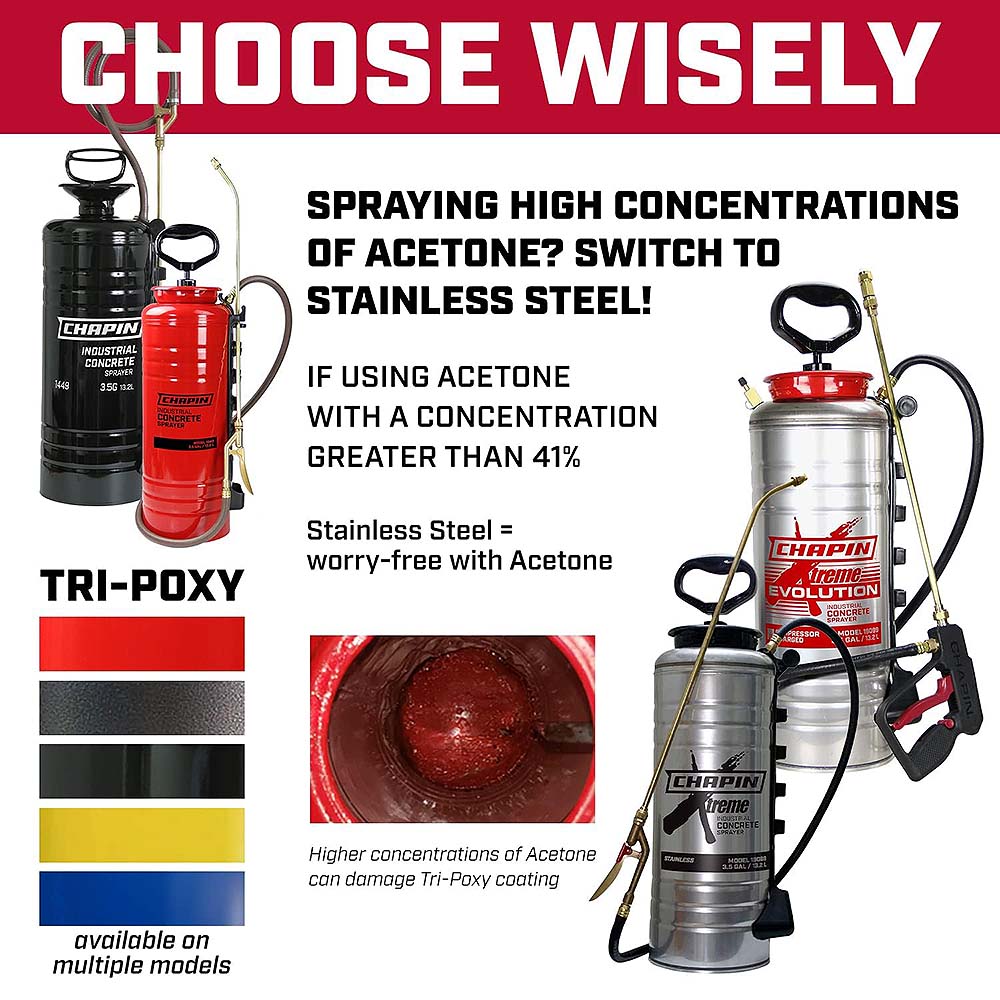 Chapin Industrial Sprayer General Purpose 3.5 gal