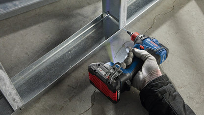 Bosch GXL18V-233B25 18V Brushless 2-Tool Combo Kit with 1/2 inch Hammer Drill/Driver and Freak 2-In-1 Bit/Socket Impact Driver
