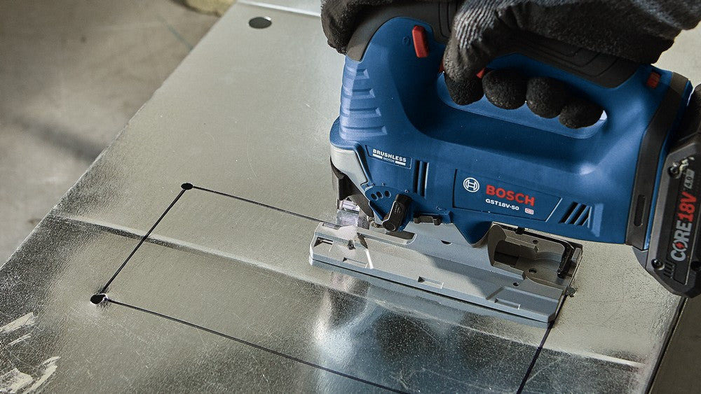 Bosch GST18V-50N 18V Brushless Cordless Top-Handle Jig Saw (Tool Only)