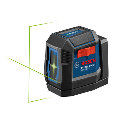 Bosch GLL50-20G Green-Beam Self-Leveling 65 ft. Cross-Line Laser