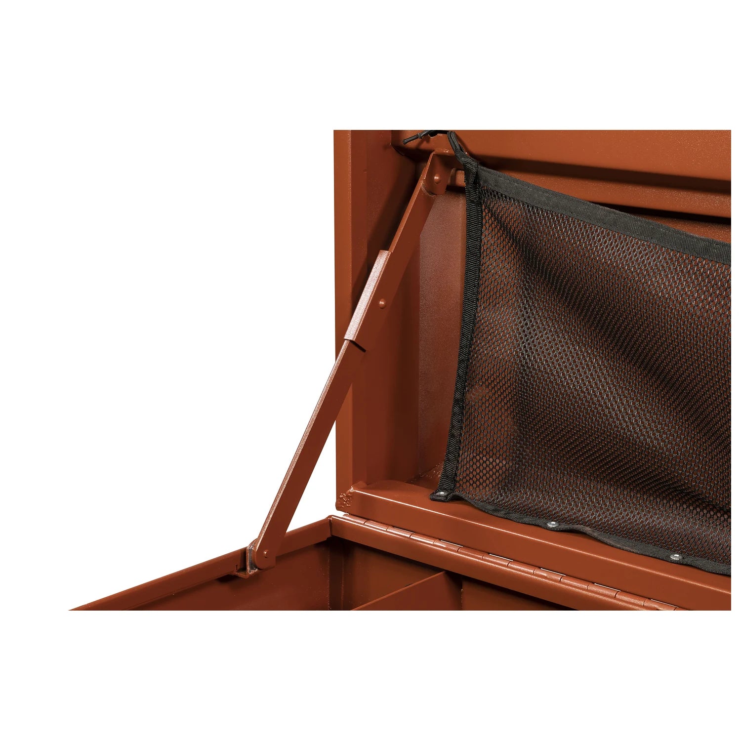 Crescent JOBOX 48in x 30in Site-Vault High-Capacity Chest – built-in lid storage and cargo-net feature