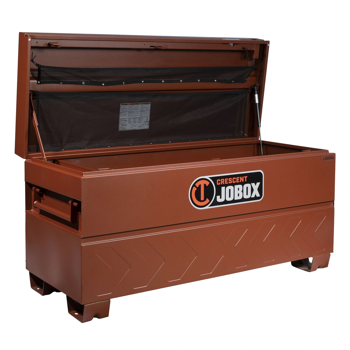 Crescent JOBOX 60in Site-Vault Heavy-Duty Chest – closed 60-inch chest from the front on a white background