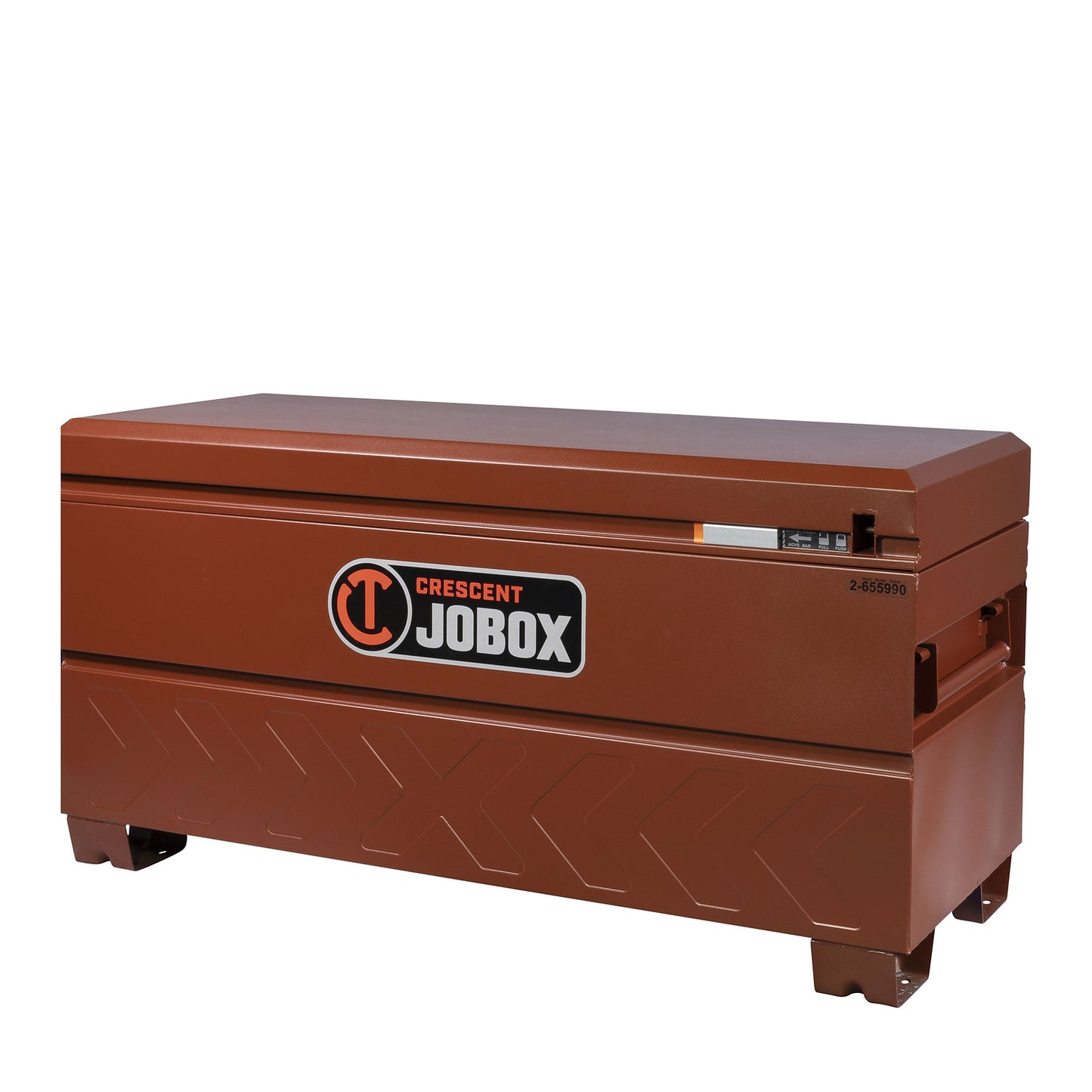 Crescent JOBOX 60in Site-Vault Heavy-Duty Chest – 60-inch chest in a three-quarter product view