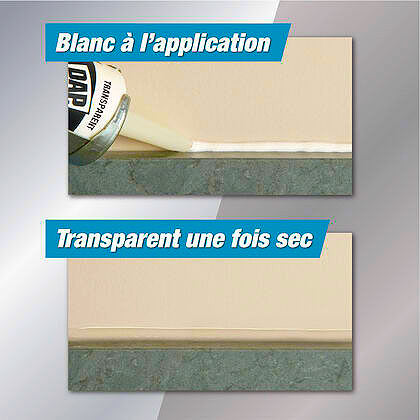 DAP Alex Plus 300ml All Purpose Acrylic Latex Caulk Plus Silicone Sealant - White