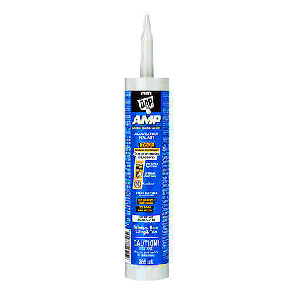 DAP 266ml AMP Advanced Waterproof Window Sealant - White