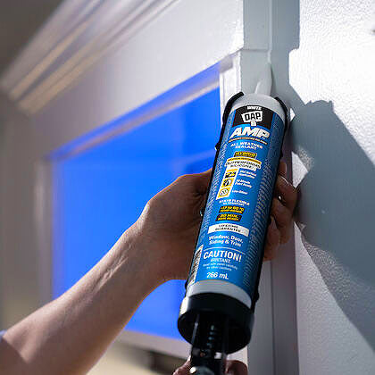 DAP 266ml AMP Advanced Waterproof Window Sealant - White