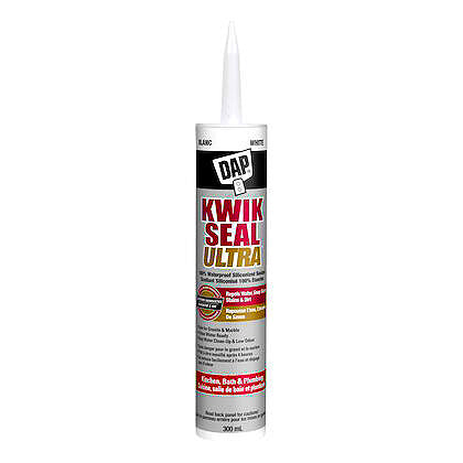 DAP 162ml Kwik Seal Ultra Advanced Kitchen & Bath Sealant - Clear