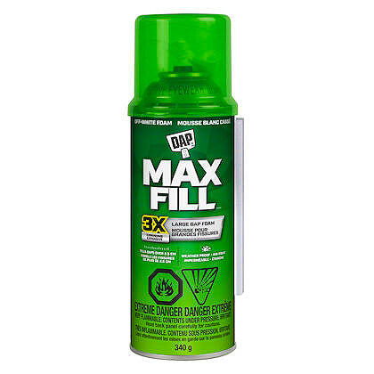 DAP 340g Max Fill Expanding Foam Sealant