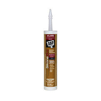 DAP 319ml SILICONE PLUS Kitchen & Bath Sealant - Clear