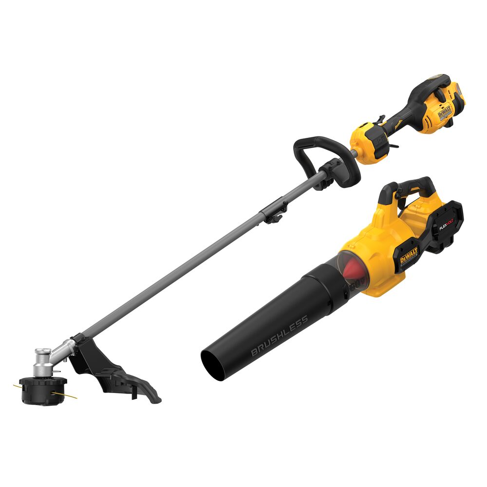 DeWalt DCKO266X1 60V MAX 2-Tool Cordless Brushless 17in String Trimmer & Leaf Blower Kit