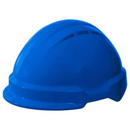Degil Dark Blue Type II Americana Climbing-Style Helmet with 4-Point Ratchet Suspension